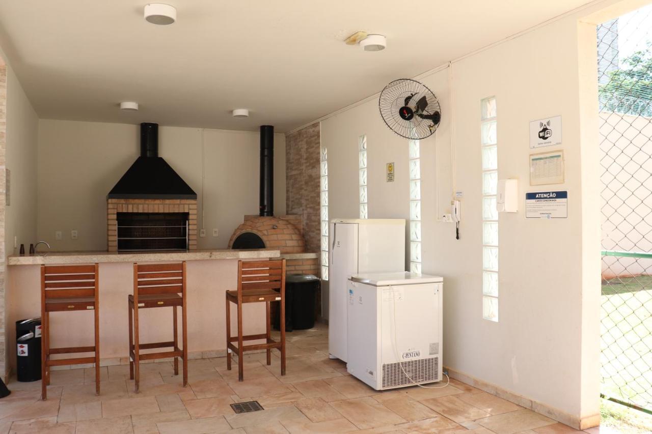 דירות ריבייראו פרטו Flat Com Wifi, Piscina, Split E Estacionamento מראה חיצוני תמונה