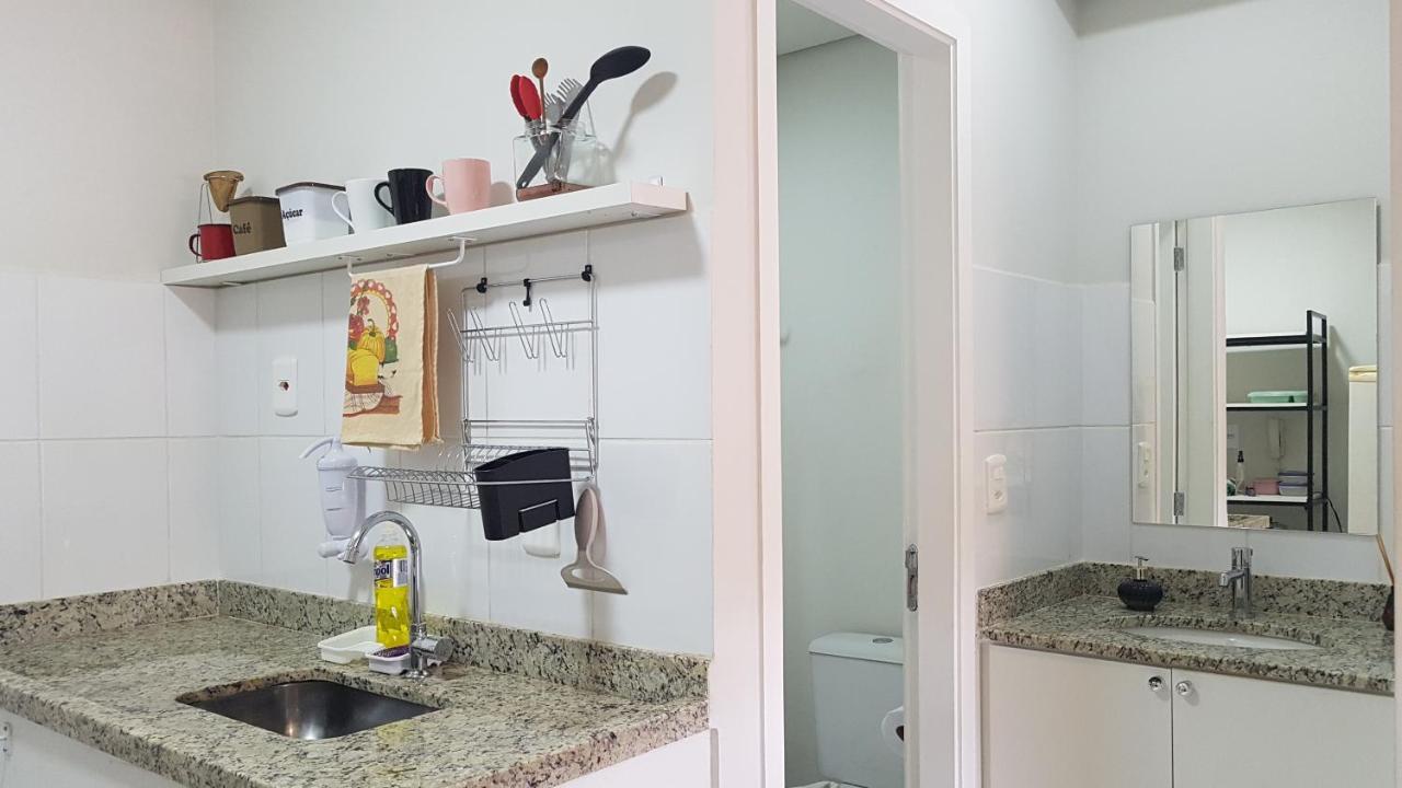 דירות ריבייראו פרטו Flat Com Wifi, Piscina, Split E Estacionamento מראה חיצוני תמונה